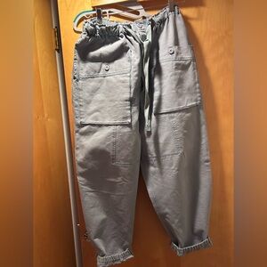 Free People Light Blue Wide Leg Pants
